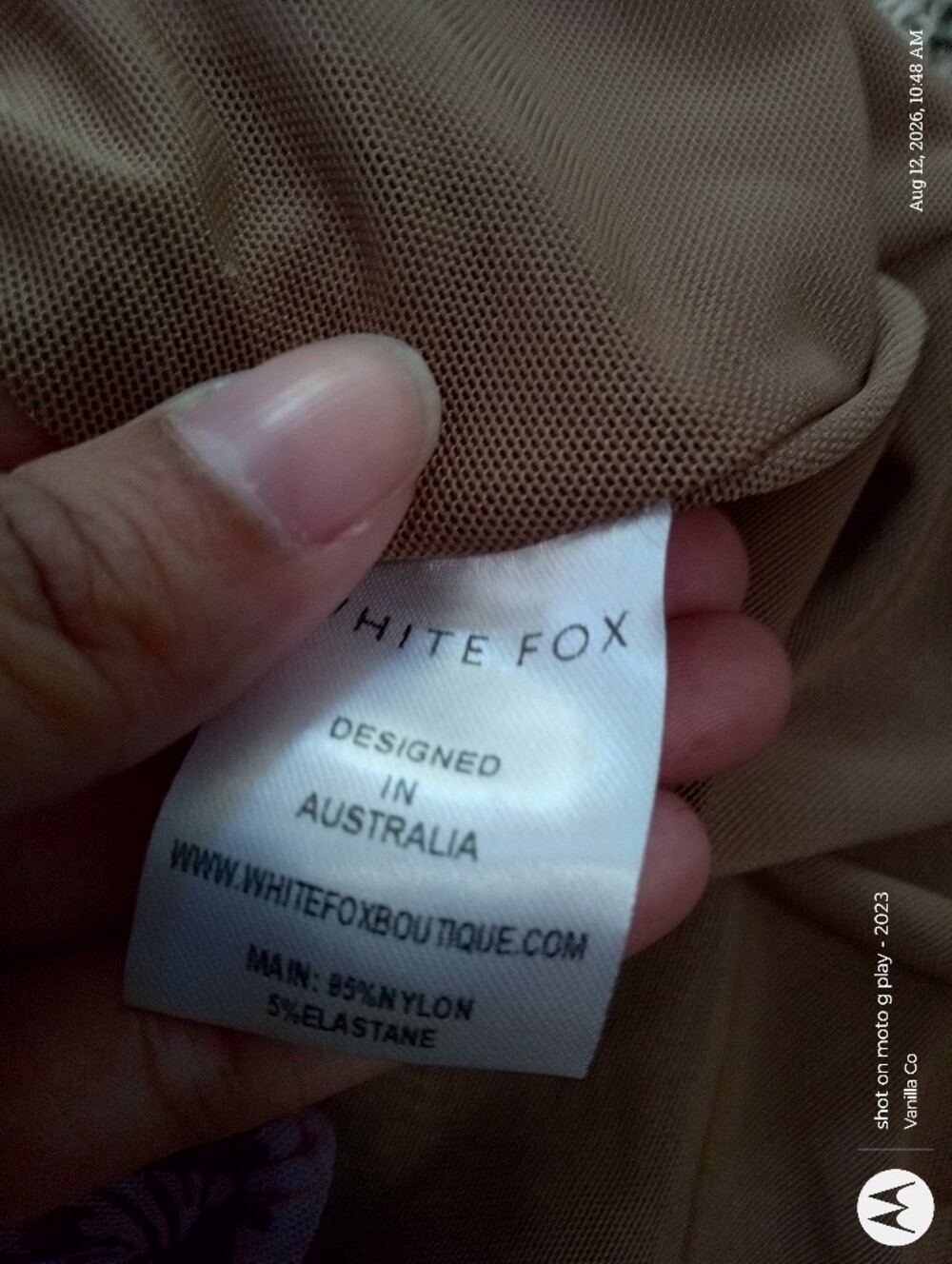 White Fox Don't Ever Leave Me Mesh Maxi Skirt Mid Rise Purple Medium - Picture 6 of 8